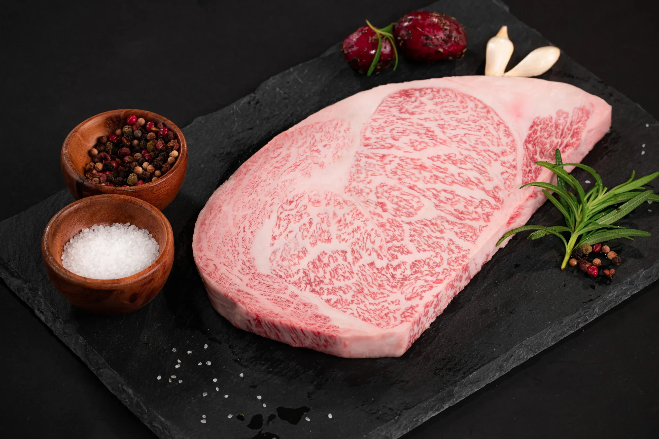 Japanese Wagyu A5 Ribeye (100g) signature dish