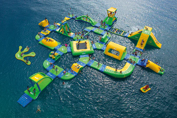 Pomer: Aqualando - The Biggest Inflatable Aquapark in Istria