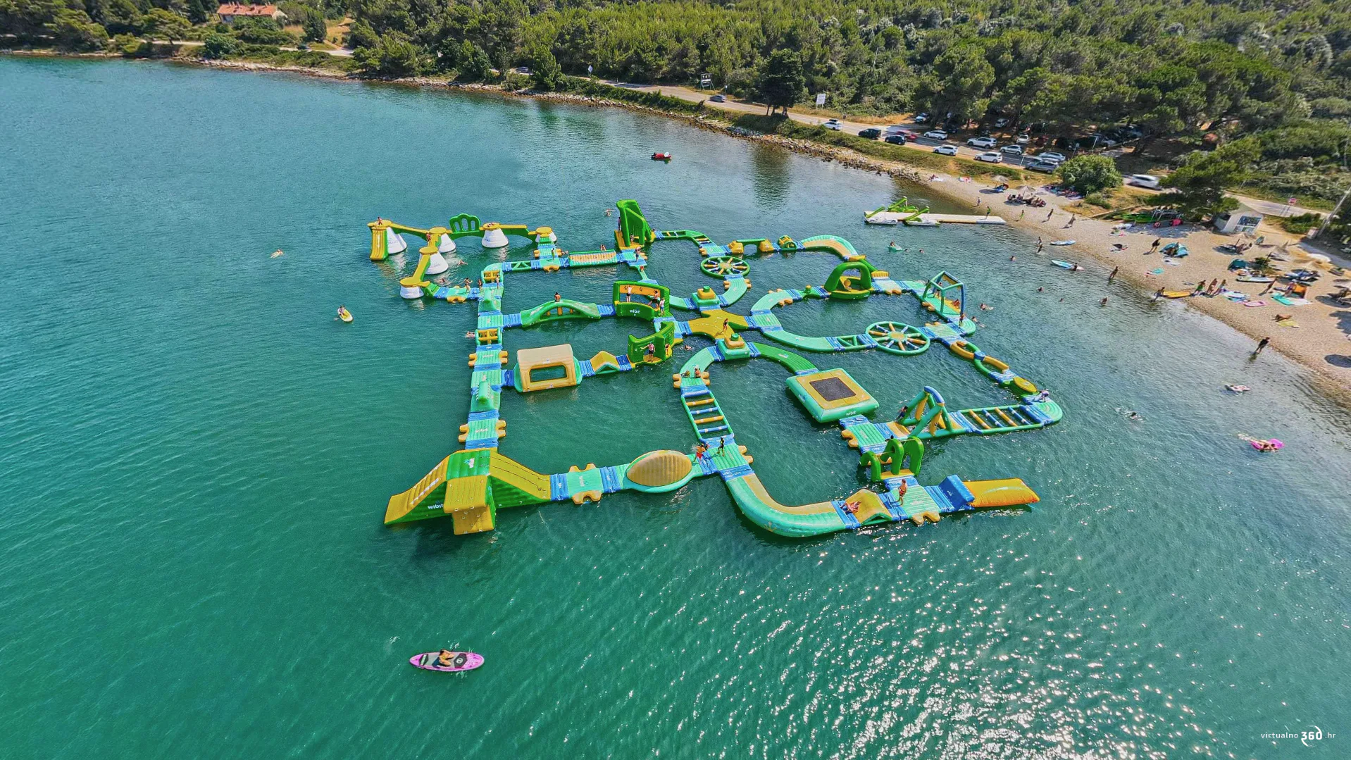 Pomer: Aqualando - The Biggest Inflatable Aquapark in Istria photo 3