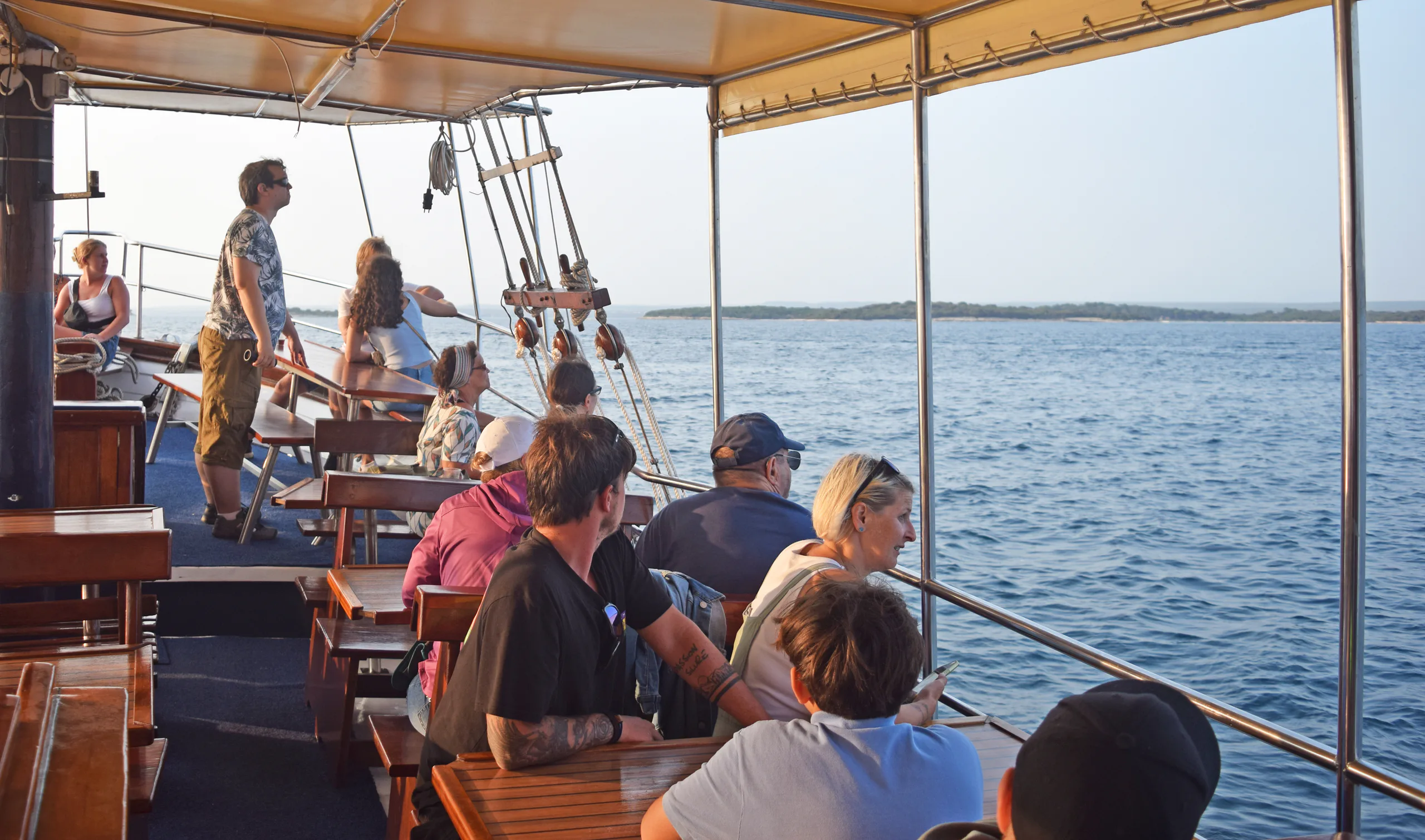 from Fazana: NP Brijuni Dolphin Safari cruise with Dinner photo 2