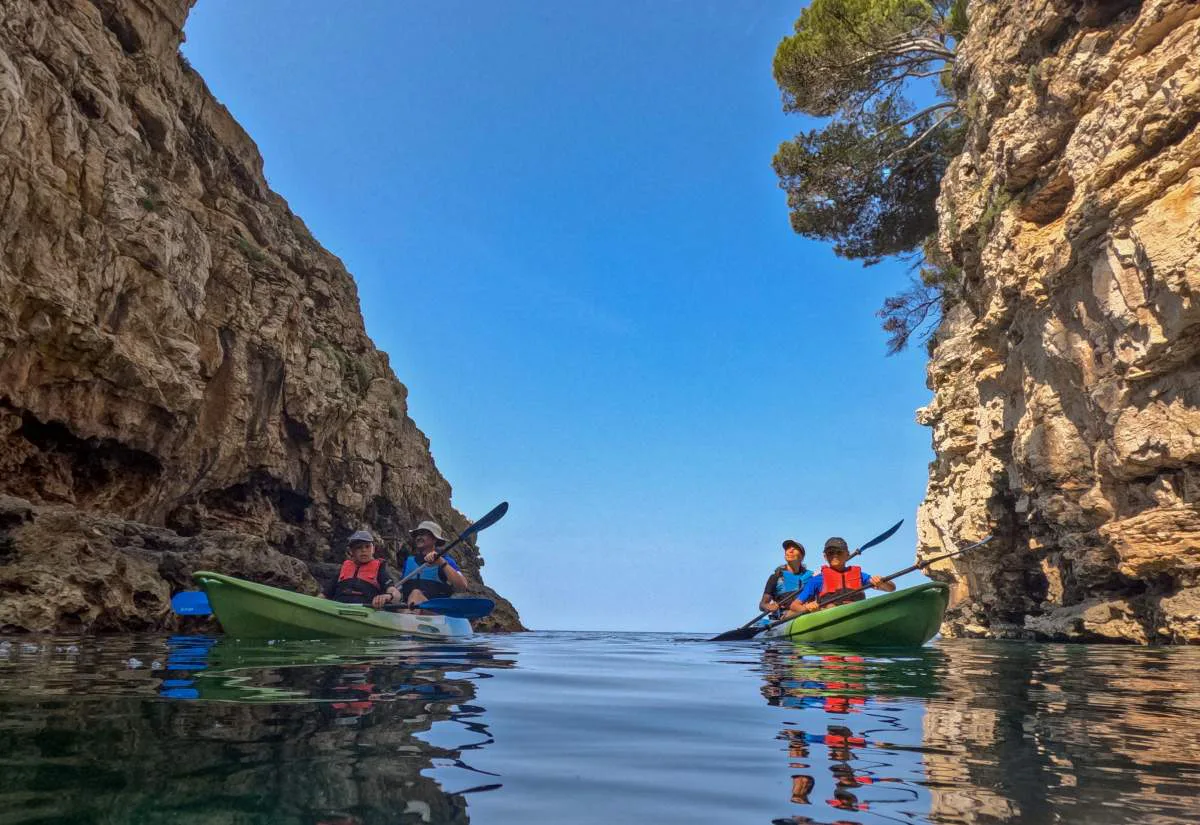 Pula: Islands Cliffs and Cave Kayak Tour – Explore Pula’s Wild Coast by Sea photo 4
